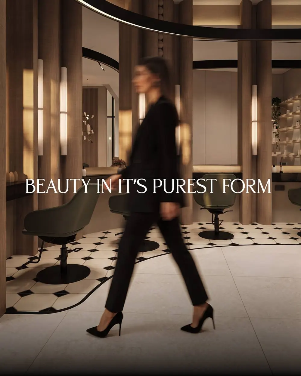 صالة الصالون الرئيسية في NA Beauty